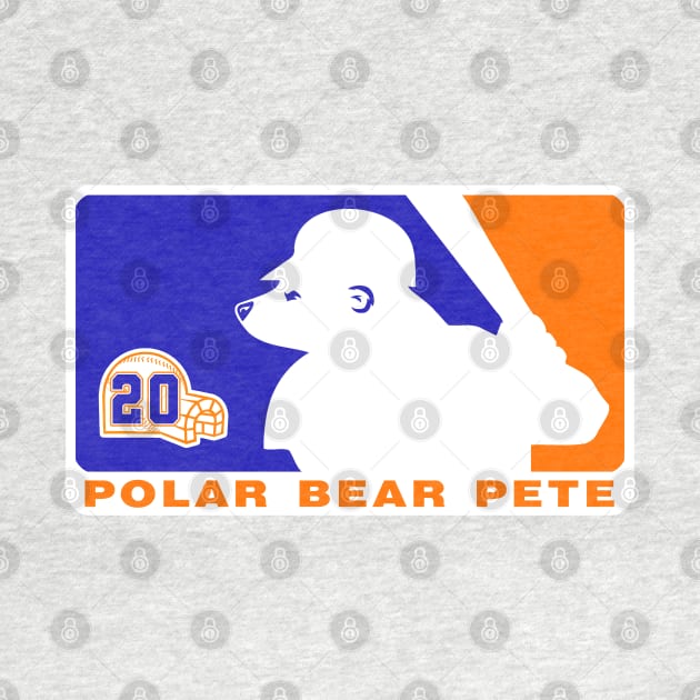 NY METS POLAR BEAR PETE #20 by ATOMIC PASSION